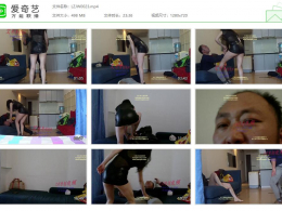 丽足娇娃_莉莉漆皮短裙金九虐打出血