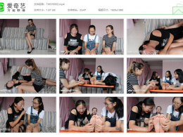 突围摄影_3个眼镜妹互相TK