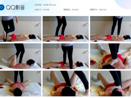 倩倩女主_小美的肉丝平底鞋踩踏