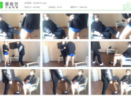 【活力诗蔓】任性大学女生连续狠踢DD