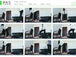 小黑屋_【00后童女主】运动鞋跳踩跺踏贱狗身体下