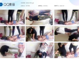 不良女学生_小女生双人踩踏娱乐玩耍