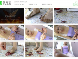【冰时代】_黑冰女神 肉丝碾死 针扎 激光酷刑折磨死忤逆的小龙虾（强烈推荐)