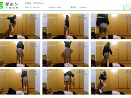 橘子粥_重度踩踏！！白拖鞋踩遍全身