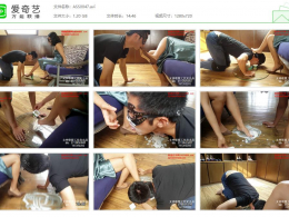 艾丝studio_最新艾丝女王居家系列-----裸足喂食贱狗酸奶