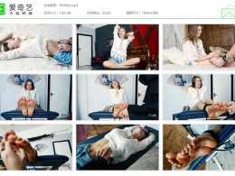 RussianFetish - Hippie girl - First tickle game with her appetizing soles and unmerciful torture