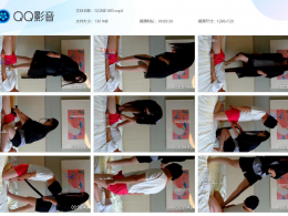 倩倩女主_丝袜牵着DD调教，踩踏 -