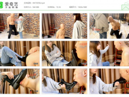 【W.K.T】_妍妍踢裆舔鞋专场