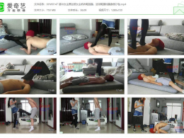 小黑屋_舔IX女主黑丝被女主帆布鞋践踏，运动鞋踢裆踹身做沙包