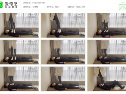 子怡工作室_室友沙发棉袜全体重踩踏 