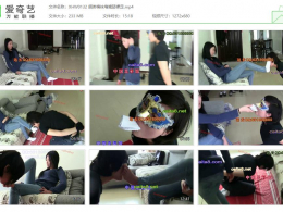 小黑屋_捆绑棉袜堵嘴舔裸足
