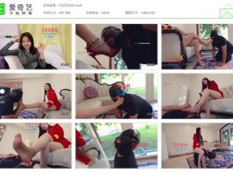 栖心之栈_佳琦空姐下班训练用狗嘴放松