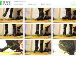 【婧児小主】水果踩踏重度侮辱 犯贱的进来~ 当着你的面一个一个的踩死