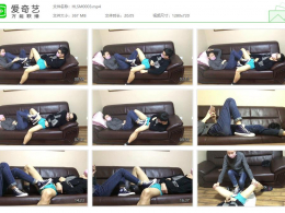 【活力诗蔓】（帆布狂虐）任性美少女长腿帆布强制责罚男生