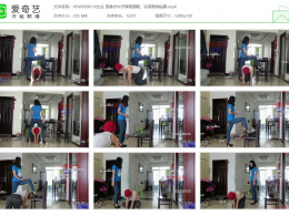 小黑屋_IX女主 紧身衣牛仔裤高跟鞋，训练贱狗钻胯