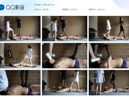 【小妮女主】女护士和闺蜜下班后无情践踏小贱狗，腹黑，毫不顾及
