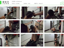 艾丝studio_最新艾丝女王居家系列-----楼梯间调教贱狗