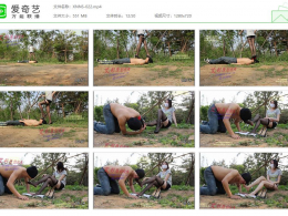【小妮女主】户外高跟践踏调教，舔鞋底，舔黑丝嫩白玉足