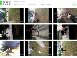 艾丝studio_艾丝户外调教，脏运动鞋踩踏，舔鞋。